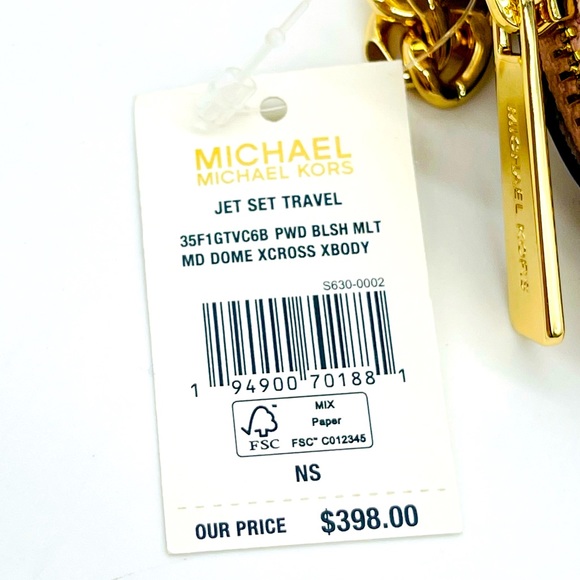 Michael Kors Bags Michael Kors Jet Set Travel Medium Logo Dome Crossbody Bag Poshmark